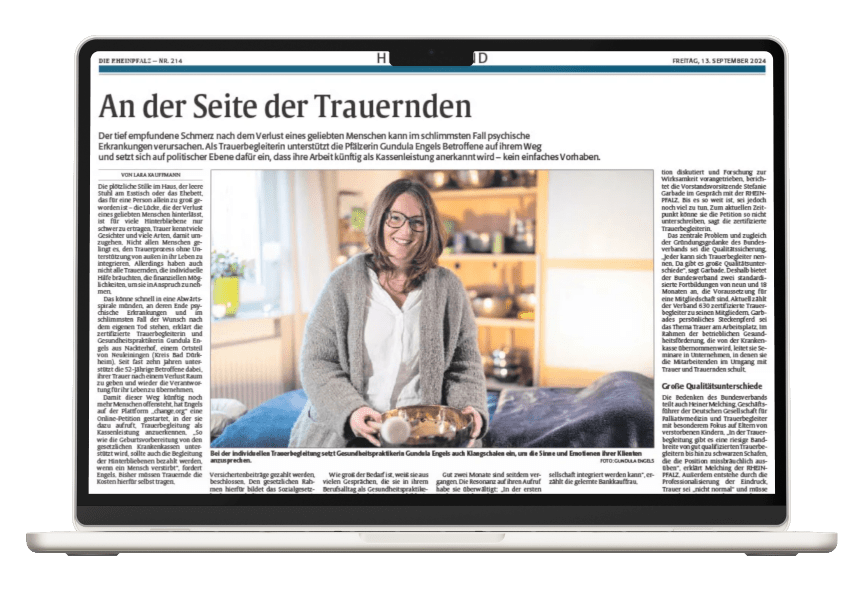 Zeitungsartikel Petition